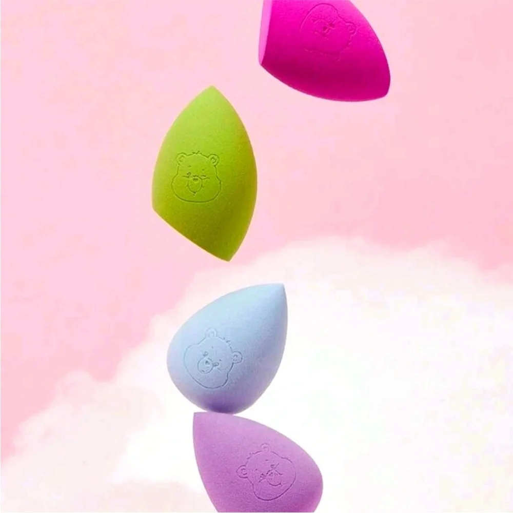 Care Bears 4pc Makeup Sponge Set, Care Bears Makeup Sponges, Rainbow Makeup